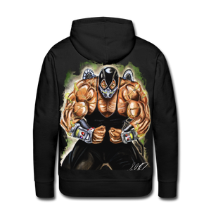 “Fear Me” Pullover Men’s Premium Hoodie - black