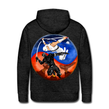 Load image into Gallery viewer, “ Yin &amp; Yang” Men’s Premium Hoodie - charcoal grey
