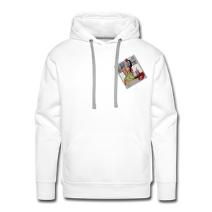 ‘Cheers’ Men’s Premium Hoodie - white