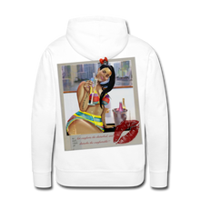 Load image into Gallery viewer, ‘Cheers’ Men’s Premium Hoodie - white
