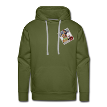 Load image into Gallery viewer, ‘Cheers’ Men’s Premium Hoodie - olive green
