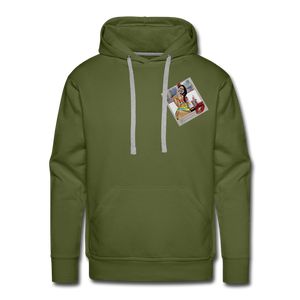 ‘Cheers’ Men’s Premium Hoodie - olive green