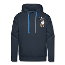 Load image into Gallery viewer, “Pressure Creates” Men’s Premium Hoodie - navy
