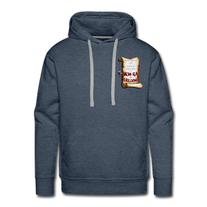 “Ancient Spirits” Men’s Premium Hoodie - heather denim