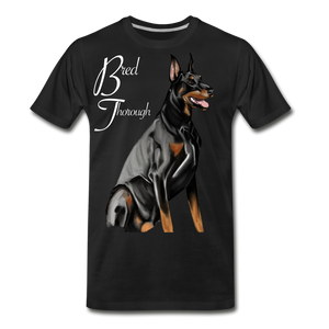 Bred Thorough Men's Premium T-Shirt - black