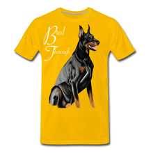 Load image into Gallery viewer, Bred Thorough Men&#39;s Premium T-Shirt - sun yellow
