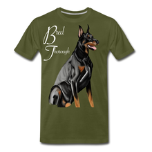 Load image into Gallery viewer, Bred Thorough Men&#39;s Premium T-Shirt - olive green
