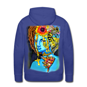 Men’s "Blue Honey" Premium Hoodie - royalblue