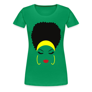 Women’s "Headband" Premium T-Shirt - kelly green