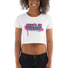 Load image into Gallery viewer, Women’s &quot;Periodt&quot; Crop Tee
